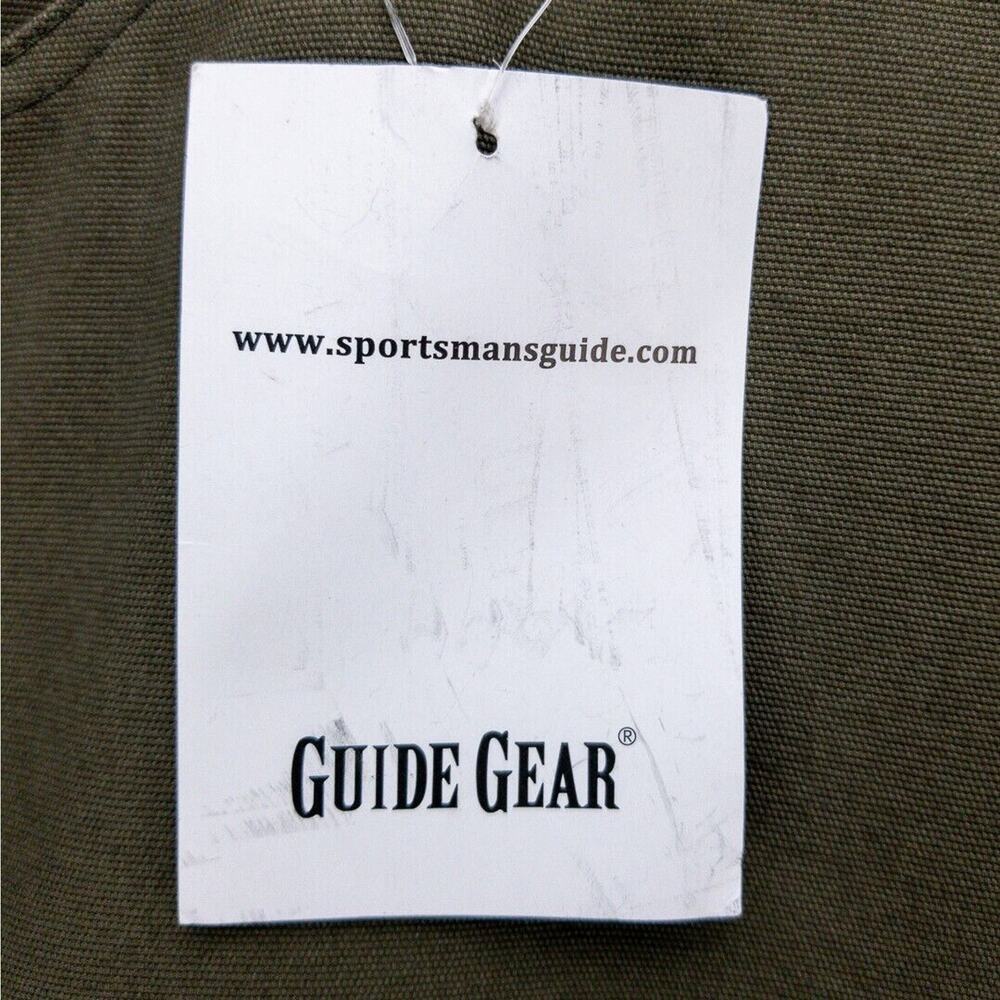 Men’s Jeans 44x32 Green Twill NWT Heavy Cotton Canvas Workwear Outdoor GuideGear - Picture 7 of 14